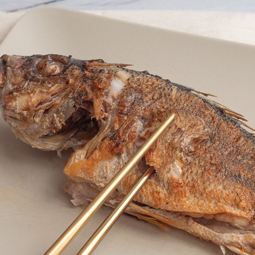 澎湖潮間帶養殖黑點笛鯛350g